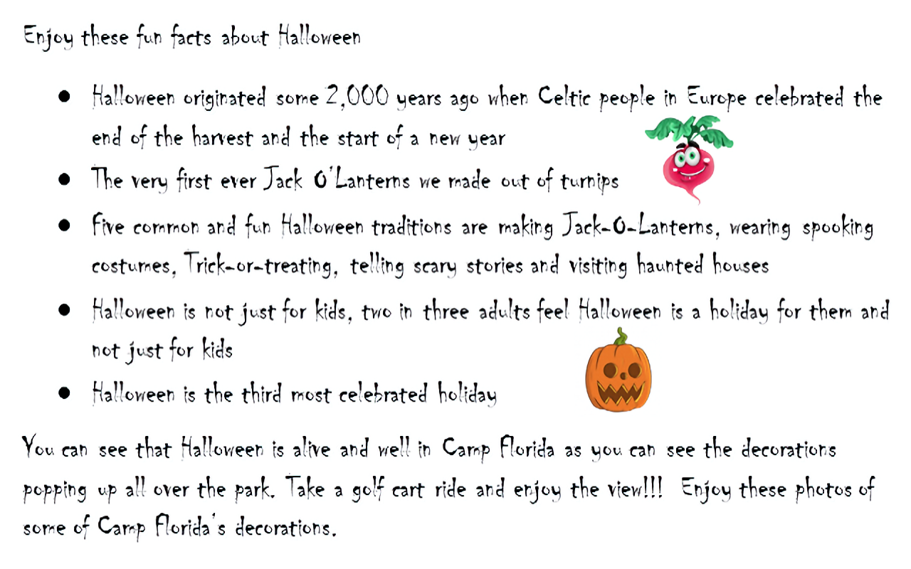 100 FUN FACTS ABOUT HALLOWEEN FOR KIDS PRINTABLE visual data 4